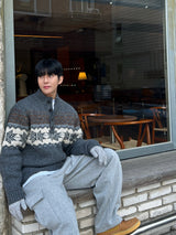 Ford Nordic Henley neck knitwear