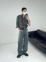 SP Check Standard Cotton Shirt (3C)