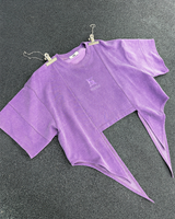 6X フリーウィルクロップTシャツ(ピグメント/パープル)