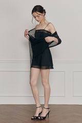 DREAMY SCARF black