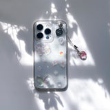 クリアローズキャンディーハートケース  (Resin case)