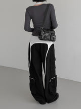 Enle Corset Pocket Shoulder Bag