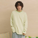 ストライプマルチロングスリーブTシャツ