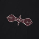 ファジーハーフTシャツ / Black