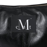 MERIN GOLD LINE LEATHER SHOULDER BAG UNISEX (2COLOR)