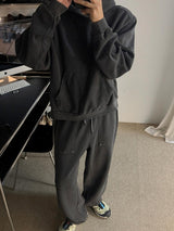 ASCLO リベットポイントスウェットパンツ (3color)