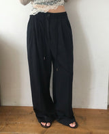 [ workwear✔ ] nomal low strap maxi wide sl