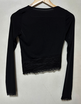 DIAGONAL + SLEEVE LACE POINT🩰♥