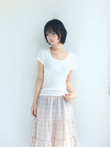 Round U button slim top