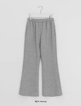 26SS★ [BAONHAUS] Kathleen Banding Semi-Bootcut Pants