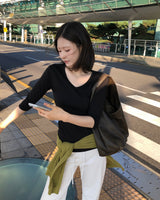 [ORIGINAL] Onz V-Neck Half-Sleeve T-Shirt