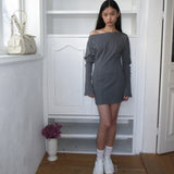 Megan Fox Dress CHARCOAL