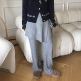 Tyrol Napping Brush Wrap Skirt Pants Set
