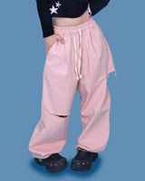 damage boxy pants (3color)