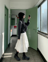 Hush Frill Tiered Long Skirt