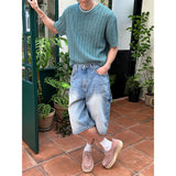 [S/S] Boucle scasi round half knit (10color)