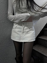 rivet unique skirt pants (2color)