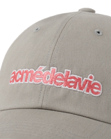 26SS TWO COLOR EMBROIDERY BASIC BALL CAP