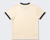Essential Standard Short Sleeve Ringer T-shirt Cream