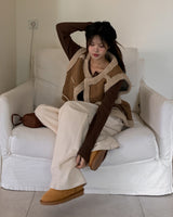 Bay Fur Vest