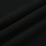 DOUBLE LOOP LOGO SLEEK SWEATSHIRT BLACK