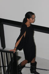 YAMISHITSU "DARKR00M" SLIM FIT JERSEY DRESS "1OF1 UNRELEASED"