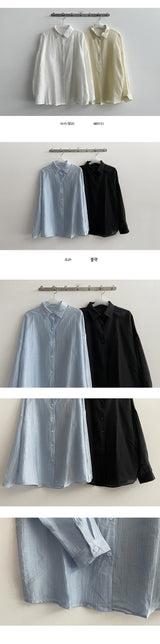 Linet See-Through Summer Shirt