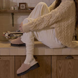  Embry Fur Strap Clog_B2400(2Colors)