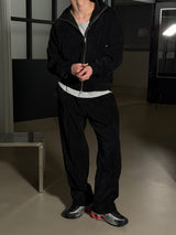 [SET UP가능] Velvet wide training pants(2color)