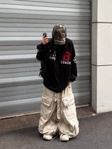 module velcro multi cargo pants