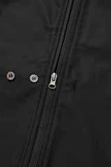 SHAN 2WAY シャツジャケット BLACK