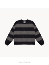 LMN ブティルーズフィットツイストドーナッツクラッカーニットウェア(4 colors)