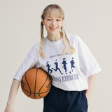 25P ランニング ロゴ 半袖Tシャツ 25B41308WH