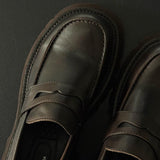 Premium Rugged Penny Loafers (2color)