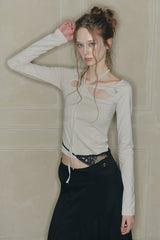 MOONFLOWER SKIRT black