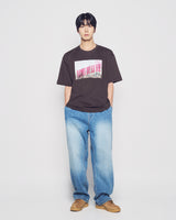 25FW NYシティー半袖Tシャツ ダークブラウン