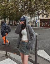 Mare washing cargo miniskirt