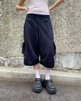 Mobik Banding Pintuck Cargo Bermuda Pants