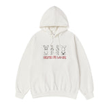 25SS マグショットエイリアンフーディー アイボリー
