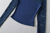 Selene Lace Off Shoulder Top