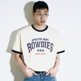 RowdiesリンガーTシャツ_クリーム