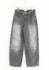 wing denim pants(2color)