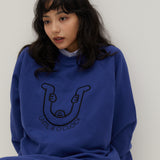 R Crew Sweatshirts Blue