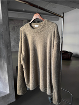 Angora Mohair Knitwear Long Sleeve