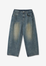 LA Oil Brushed Denim Pants