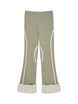 SHERPA POINT FITTED JERSEY PANTS (KHAKI)