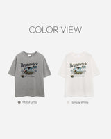 Mici printed short-sleeved T-shirt