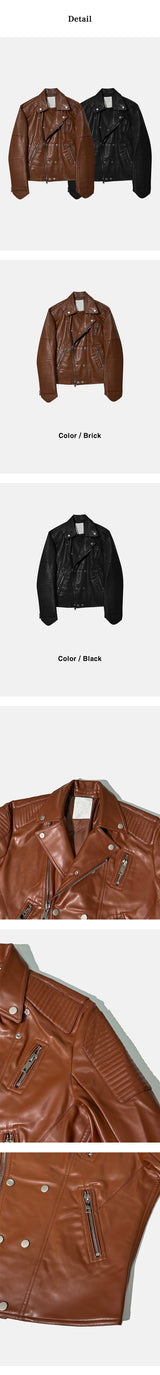 [PREMIUM] Shoulder bike rider jacket (2color)