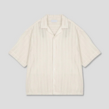 [S/S] クロシェットシースルーシャツ(2color)