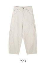 Kubi Wave Curved Cotton Pants